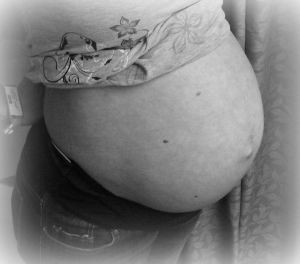 pregnant belly
